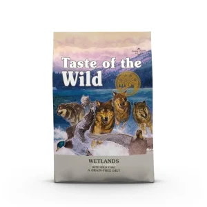 Taste of the Wild Wetlands Ração para Cães  Pato, Codorniz e Peru